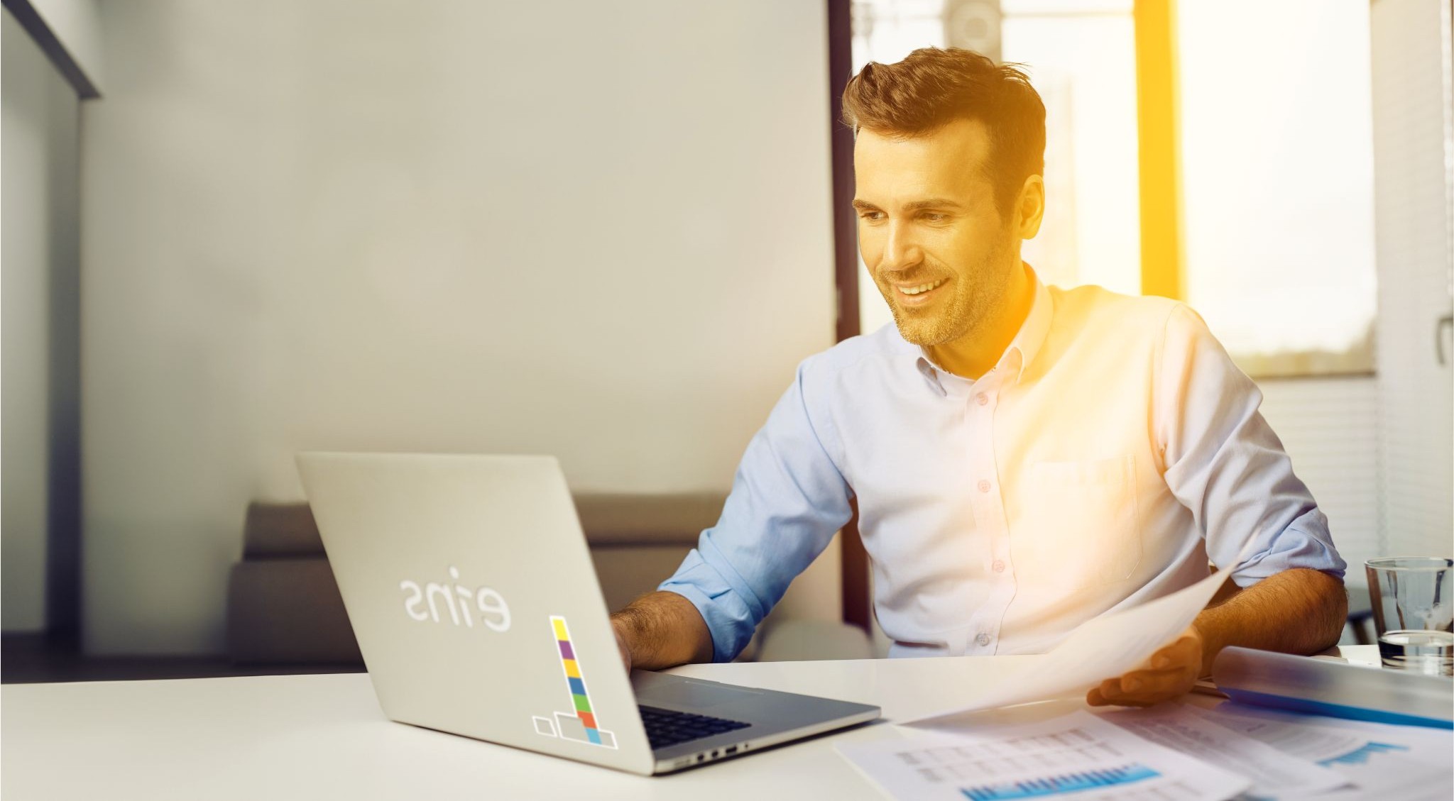 Mitarbeiter im Home Office