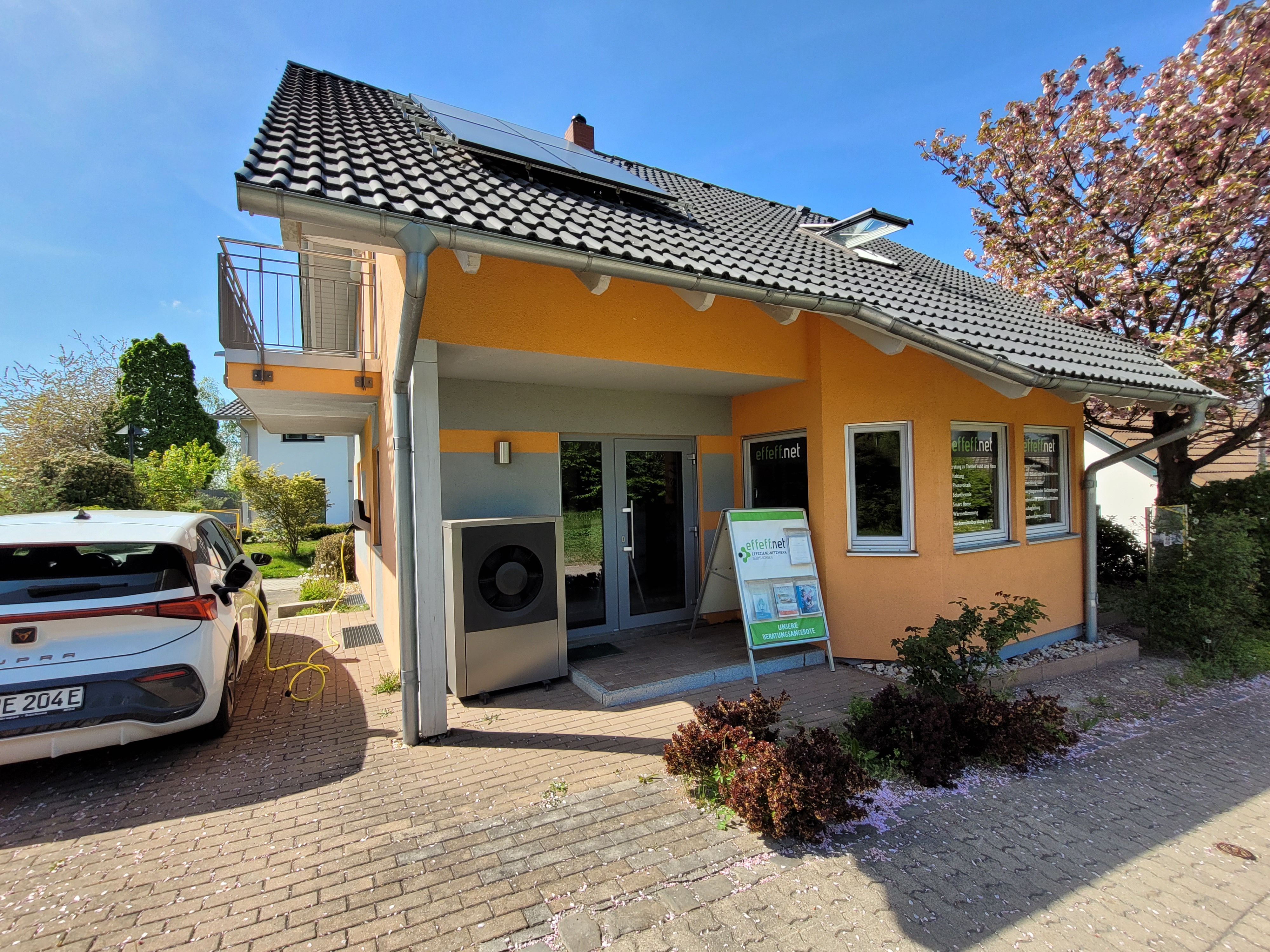 Verkauf Musterhaus im Unger Park.