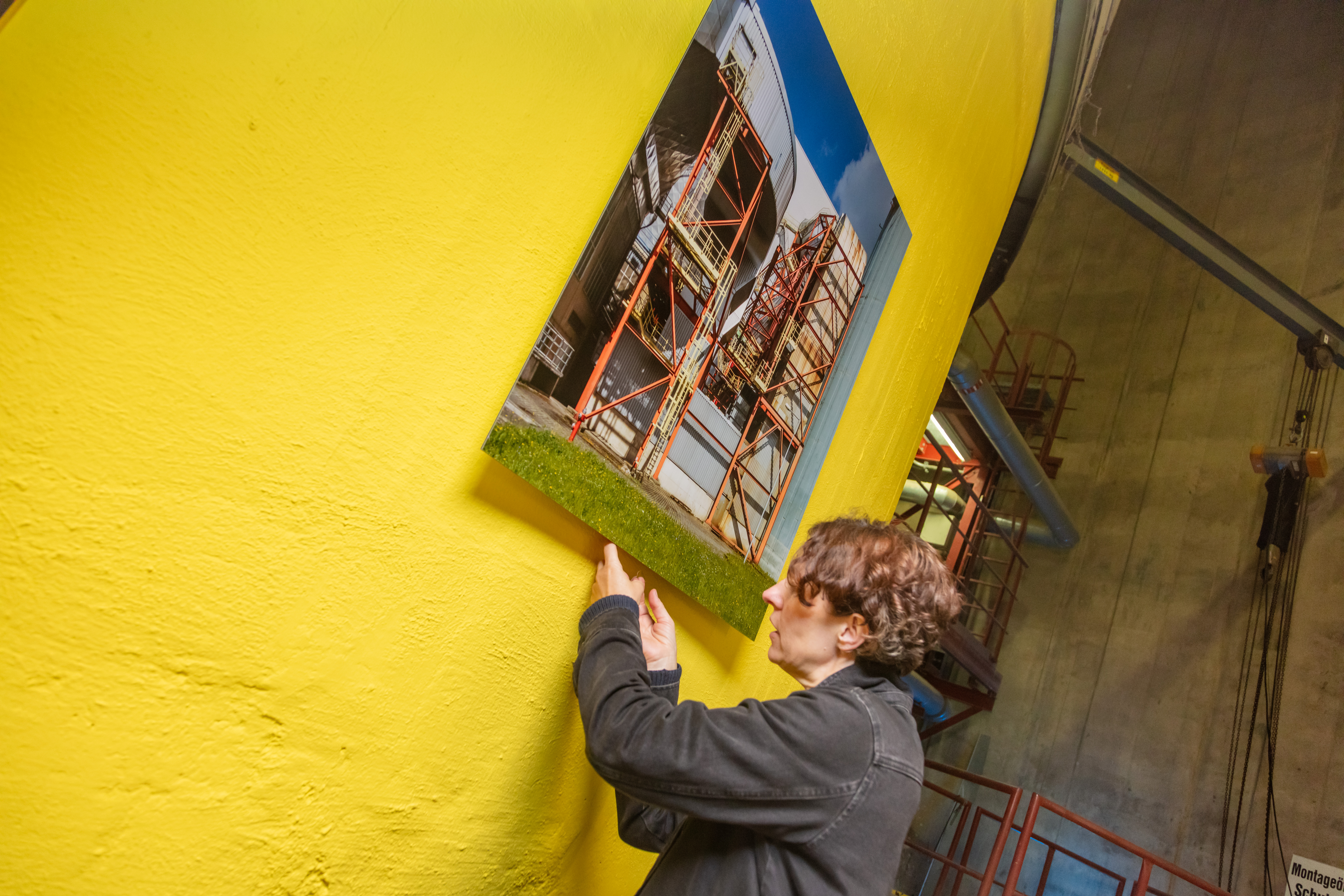 Margret Hoppe bei der Arbeit.