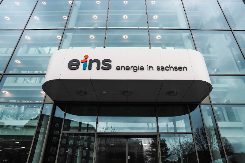 eins Kundencenter Eingang