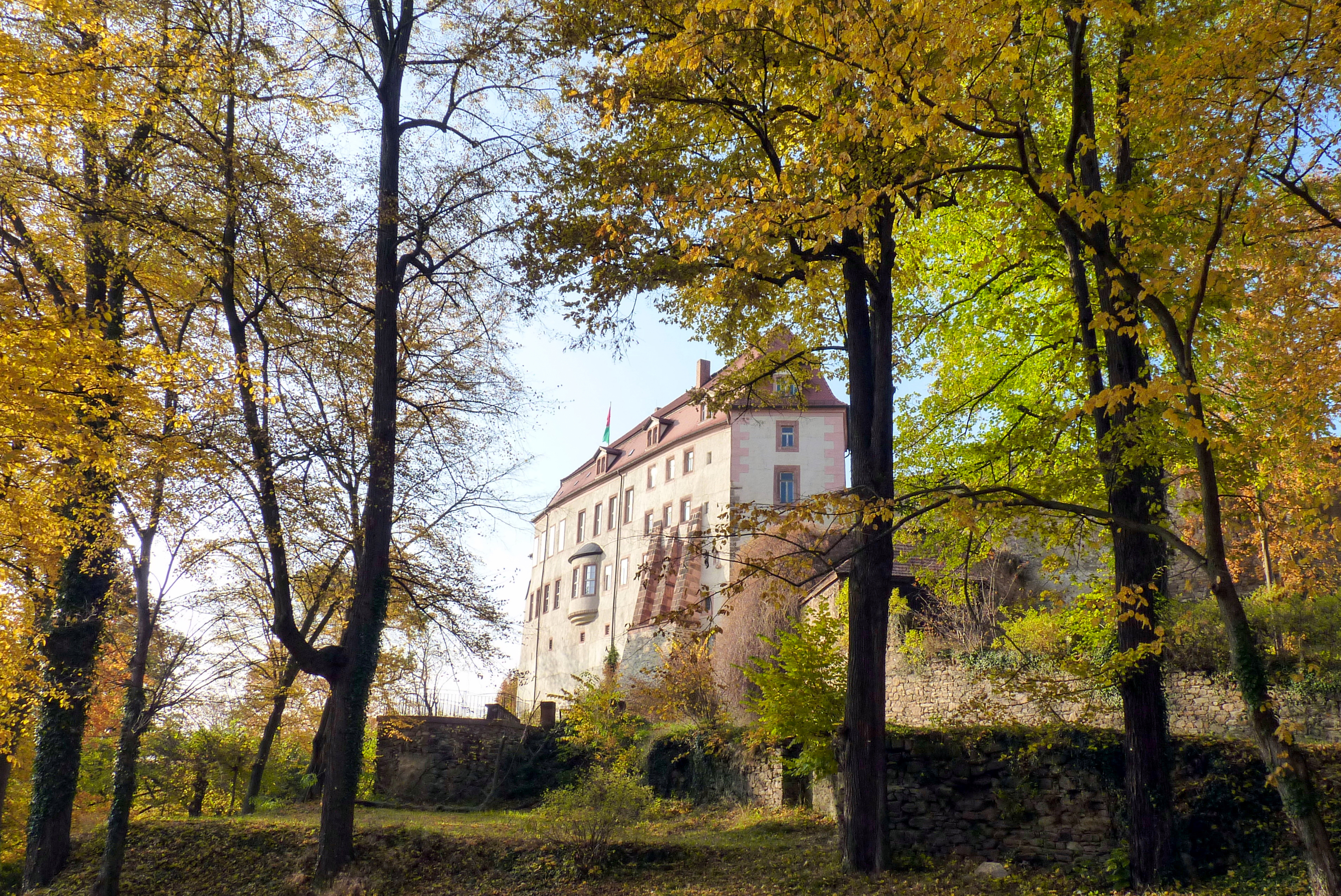 Das Schloss Wolkenburg in Limbach-Oberfrohna ist ein beliebtes Ausflugsziel.