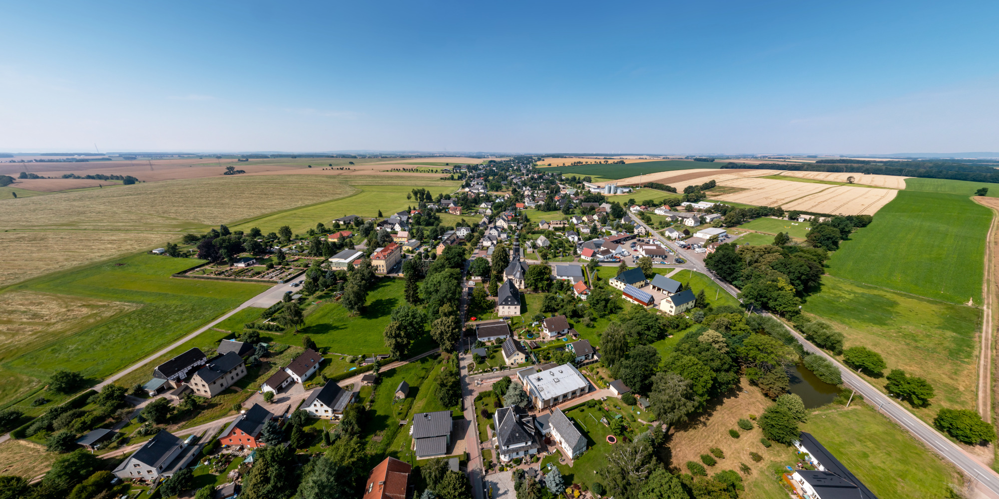 Eine Ansicht der Stadt Altmittweida