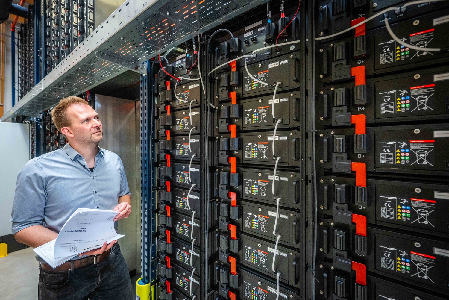 Batteriespeicher von innen