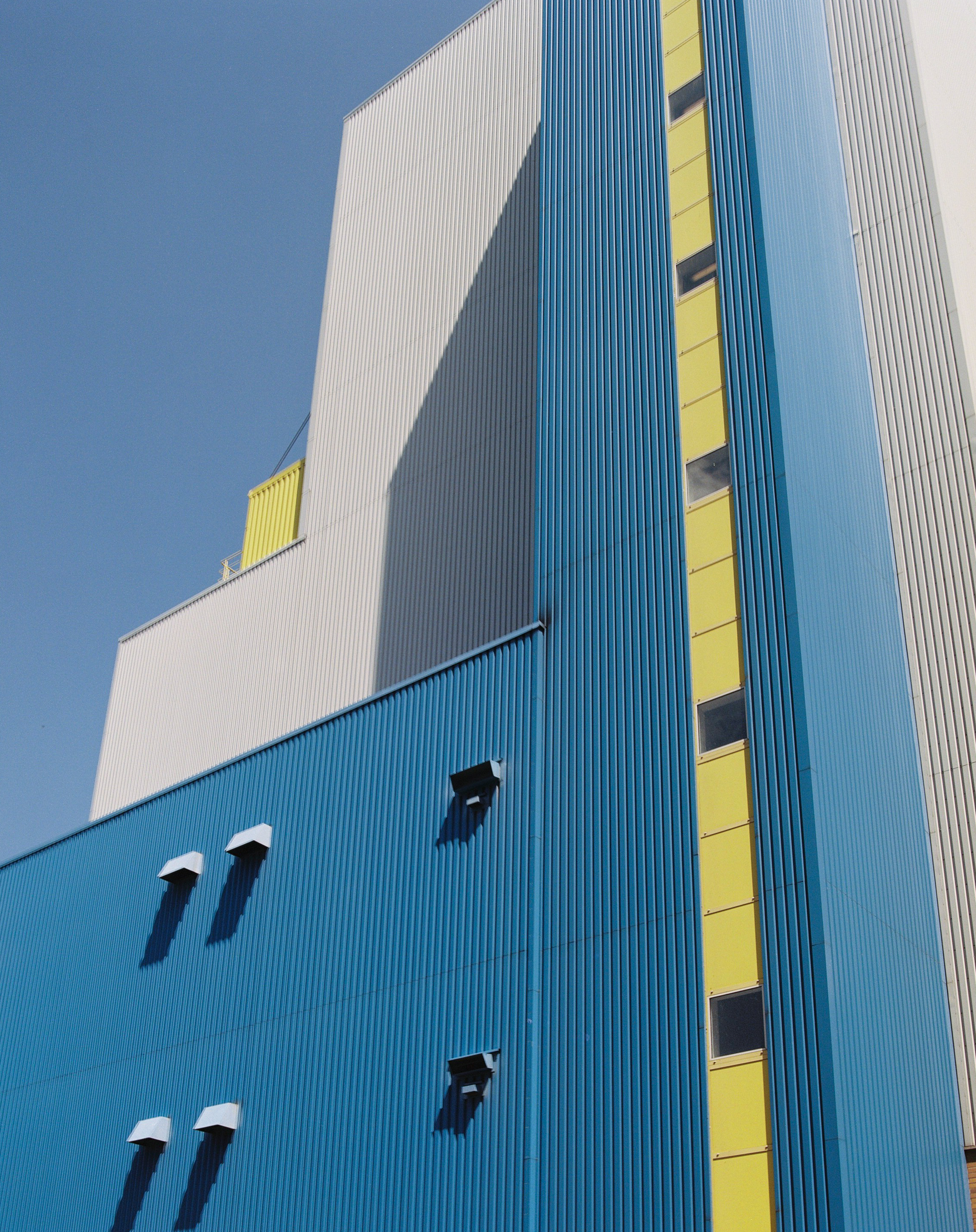 Gebäude der Rauchgasentschwefelungsanlage