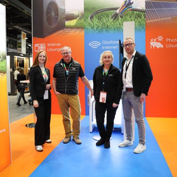 eins-Messestand Baumesse 2025