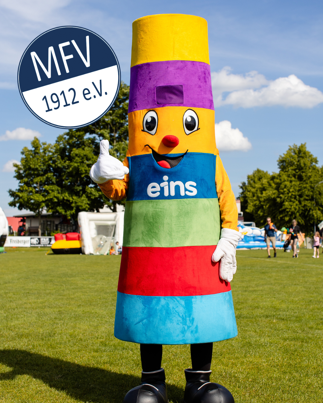 Schorsch beim Sportfest in Mühlau