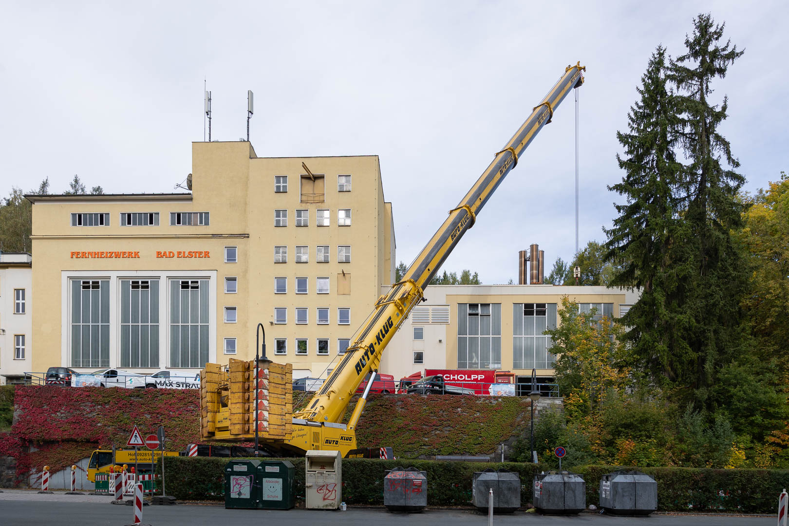 Fernheizwerk Bad Elster von außen