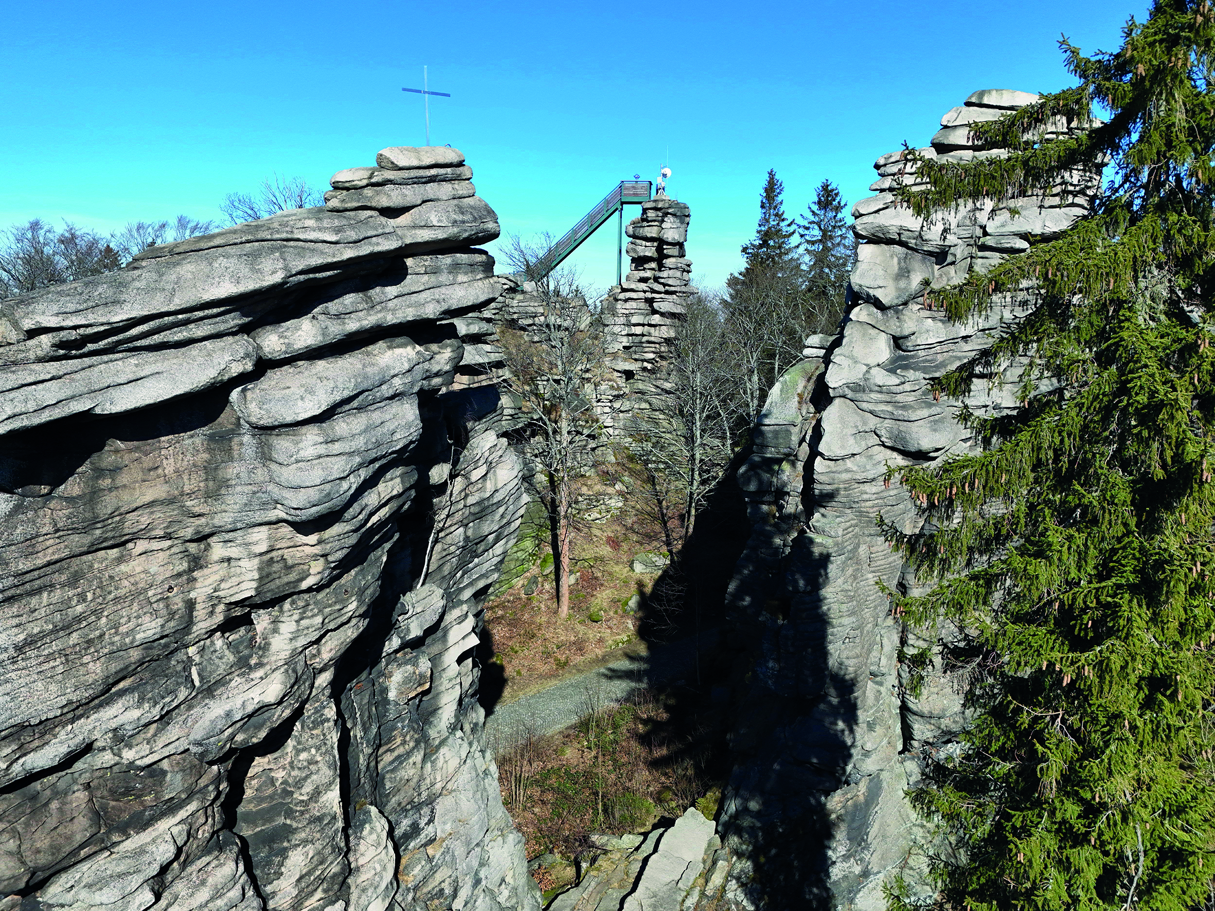 Die Greifensteine in Ehrenfriedersdorf als Ausflugsziel