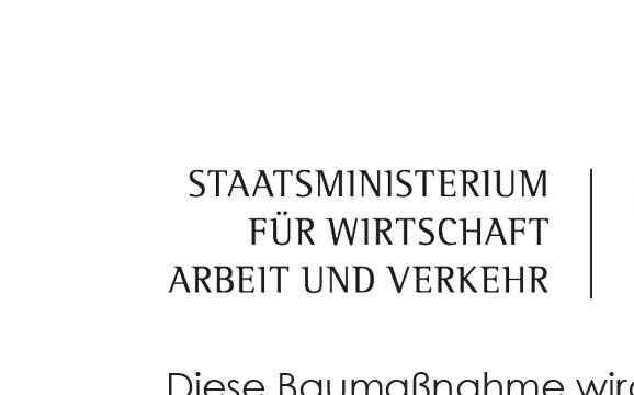 Wappen des Freistaats Sachsen mit Text: "Diese Maßnahem wird mitfinanziert mit Steuermitteln auf Grundlage des von den Abgeordneten des Sächsischen Landtags beschlossenen Haushaltes. Das Vorhaben wird gefördert nach der Richtlinie Digitale Offensive Sachsen."